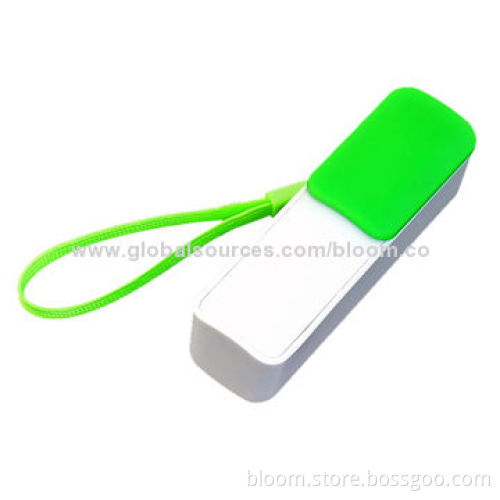 Slide Mini Power Bank for iPhone, Customize mAh, Sized 84.7 x 24 x 23mmNew